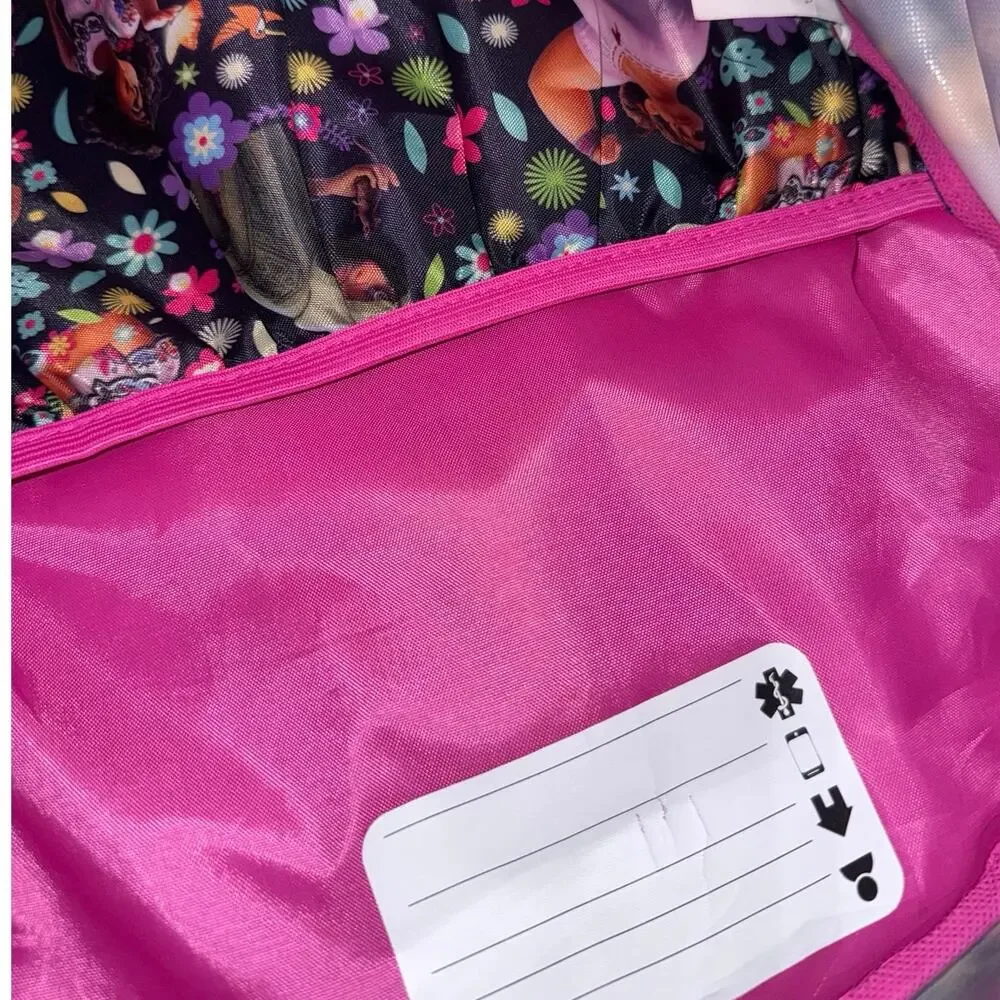 Disney Encanto Girl School Backpack Lunch box Book Bag Set Kid Gift Toy Madrigal